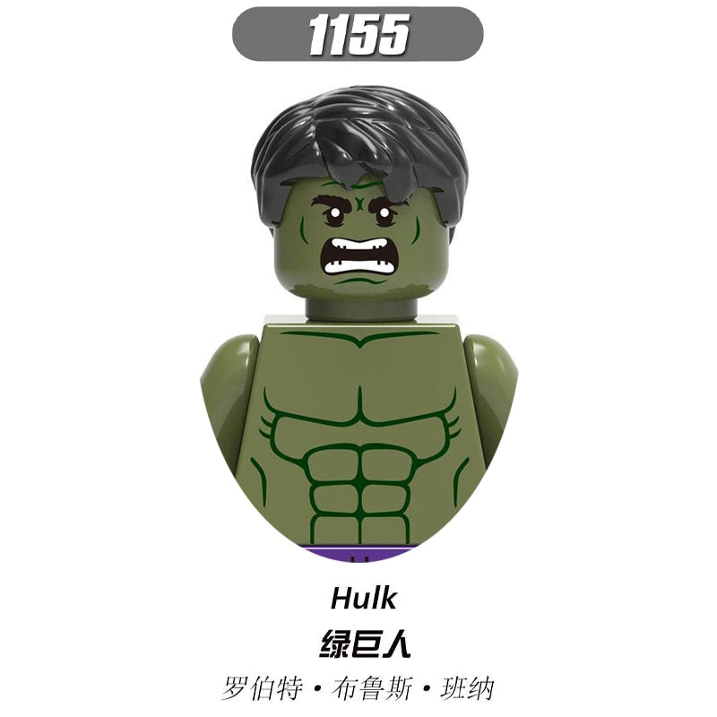 XH1261 Building Blocks Disney Anime Bricks Mini Action Toy Figures Assemble Blocks Kids Child Toys Gift