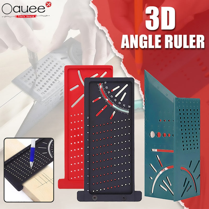 Woodworking Tools Carpentry Scribe Mark Line Gauge T-Type CrossOut Carpenter Angle Ruler Precision Measurement Manual Work Tools