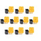 10 x Amass XT60+ XT60H XT30U XT90H Plug Connector With Sheath Housing 5 Male 5 Female (5 Pair )