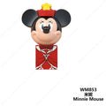 Disney Mini Action Toy Figures Building Blocks Cartoon dolls Toy Story Mickey Mouse Winnie The Pooh Frozen Stitch Donald Duck