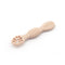 Baby Meal Spoon Set Food Grade Silicone Sticky Spoon Children Sticky Spoon Soup Spoon Fruit Color Silicone Training Spoon