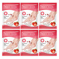 PUTIMI 6packs Exfoliating Foot Mask Feet Peeling Mask Spa Socks Smooth Dead Skin Remover Moisturizing Whitening Foot Mask