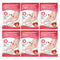 PUTIMI 6packs Exfoliating Foot Mask Feet Peeling Mask Spa Socks Smooth Dead Skin Remover Moisturizing Whitening Foot Mask