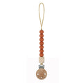 Pacifier Clips Chain Silicone Beads BPA Free DIY Dummy Clip Holder Soother Chains Baby Teething Toys Chew Gifts