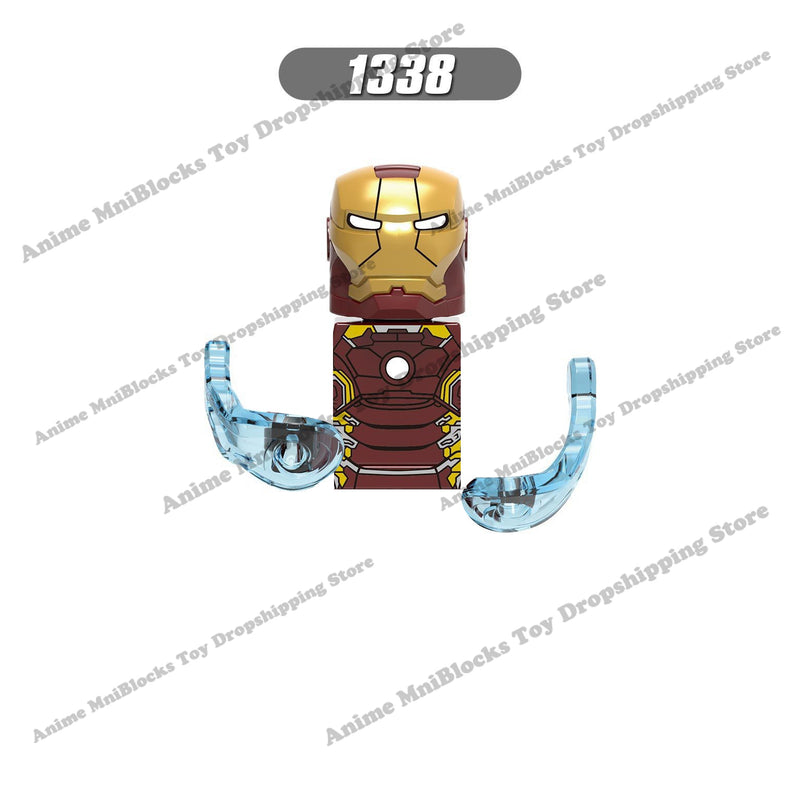 XH heroes bricks X1345 X1335 Disney anime mini action toy figures building blocks Assembly Toys bricks kids collection gifts