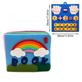 Washable Montessori Toddlers Busy Board 3D Baby Story Cloth Book Early Learning Education Habits Knowledge Develop Dropshipping