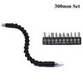 Flexible Shaft Extension Screwdriver Drill Bit Holder Link for Electronic Drill 200/250/295/400mm Hex Screwdriver Soft Shafts