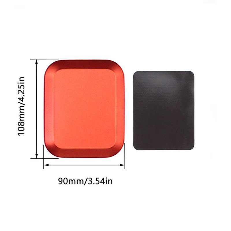 Magnetic Screw Tray Plate For Rc Crawler Car Rc Boat Drone Rc Model Repair Tool Aluminum Alloy Magnetic Screw Tray Plate