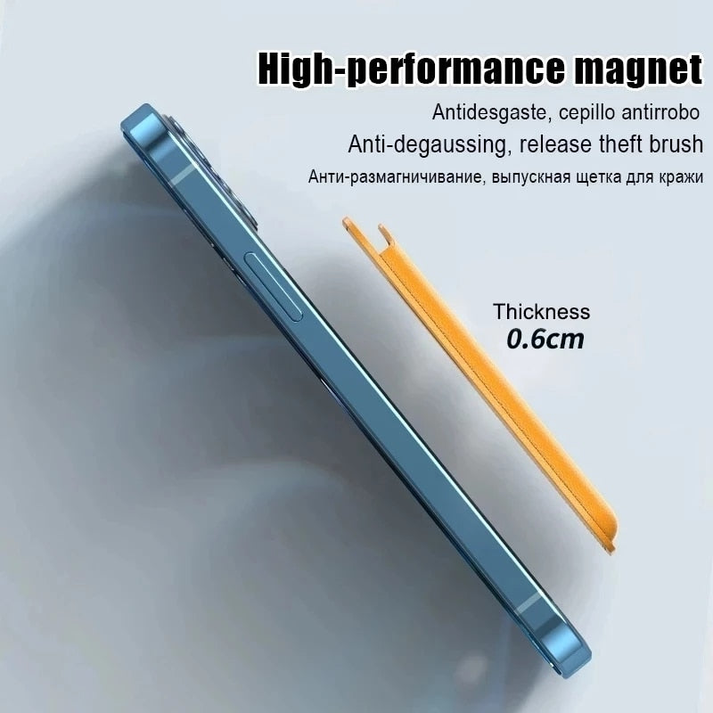 For Magsafe Magnetic Leather Wallet Case For iPhone 13 12 14 Pro Max Magnetic Card Bag iPhone 12 13 mini Phone Cover Accessorie