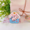 Kawaii Sanriod Accessories Kitty kuromi My Melody Cartoon Silicone Case Backpack Pendant Keychain Anime Toys for Girls Gifts