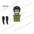 WM6109 Naruto blocks anime Sasuke Kakashi Madara Zetsu Might Guy Rock Lee mini action toy figures Assemble bricks toys kid gifts