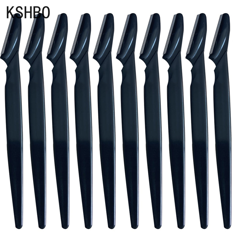 3/10/15 Pcs Professional Trimmer Safe Blade Shaping Knife Eyebrow Blades Face Hair Removal Scraper Shaver Makeup Beauty Tools
