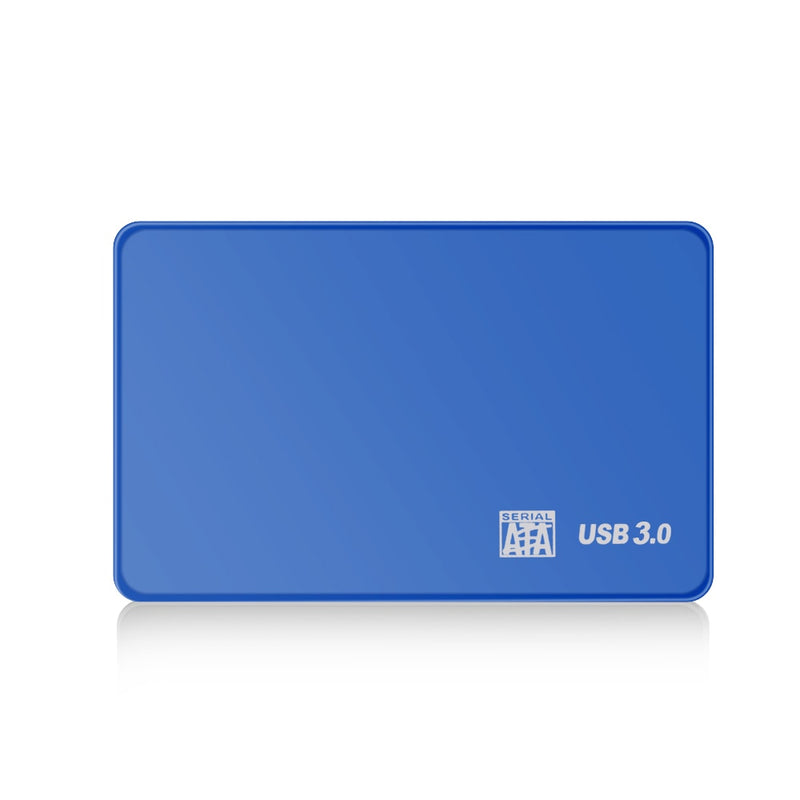 TISHRIC HDD Case External Hard Drive Optibay Enclosure 2.5 Hard Disk Case HDD Box USB 3/2 Sata to USB Multicolor Hard Drive Box