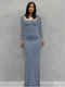 BOOFEENAA Strap Backless Long Maxi Dresses Party Club Vacation Outfits for Women Sexy Casual Summer Dress 2022 Wholesale C85CZ24
