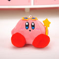 Fashion Star Kirby Plush Toys Keychain Chilkdren Toy Cute Pink Kirby Keychain Car Pendant Key Chain Woemen Keychains Toys Gifts