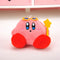 Fashion Star Kirby Plush Toys Keychain Chilkdren Toy Cute Pink Kirby Keychain Car Pendant Key Chain Woemen Keychains Toys Gifts