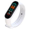 Smart Watch M6 Men&#39;s And Women&#39;s Fitness Sports Bracelet Heart Rate Blood Pressure Monitor Digital Watch for IOS Android Phones