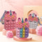 New Relieve Stress Silicone Push Bubble Stationery Storage Cute Fanny Bag Press It Decompression Coin Purse Finger Toy