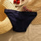 M-XL Women&#39;s Thread Cotton Underwear Large Size Sexy Seamless Panties Simple Low Waist Girls Thong Briefs