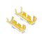 453 /453C U-shaped terminal tab cold inserts terminal wire connector terminales electricos small teeth terminal 0.3-4.0mm²