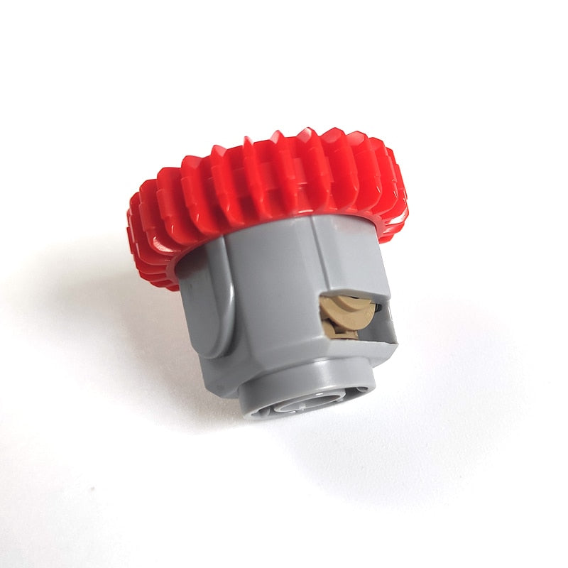 MOC Gear Series Gear Rotating Platform Gear Rack and Gear Differential  High-tech Parts Small Particles Building Blocks Toys