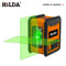 2 Lines Laser Level Self Levelling Green Beams Laser Horizontal &amp; Vertical Cross-Line