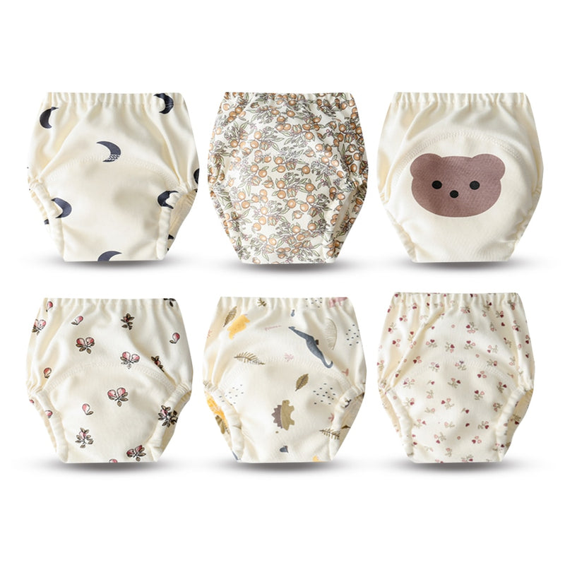 Waterproof Mesh Baby Potty Training Pants Reusable Summer Toilet Trainer Panty Underwear Cloth Diaper Nappy Briefs Bebe Shorts