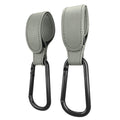 1/2pcs PU Leather Baby Bag Stroller Hook Pram Rotate 360 Degree Rotatable Cart Organizer Pram Hook Stroller Accessories