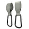 1/2pcs PU Leather Baby Bag Stroller Hook Pram Rotate 360 Degree Rotatable Cart Organizer Pram Hook Stroller Accessories