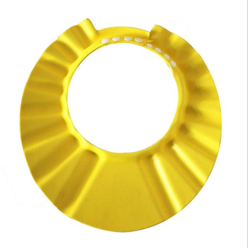 Adjustable Baby Swim Cap Bath Shampoo Eye Protection Head Shower Water Cover Baby Care Wash Hair Shower Cap For 0-6 Years Kids