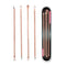 Blackhead Acne Set Beauty Needle Acne Needle Pimple Pin Stainless Steel Four-Piece Set Pimple Needle Acne Removal Tools