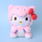 Sanrio 10cm Kuromi My Melody KT Cat PC Dog Hello Kitty Keychain  Anime Plush Figure Pendant Accessories Cute Animals Toys
