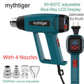 2000W LCD/NO LCD Heat Gun Variable Temperature Advanced Electric Hot Air Gun Power Tool Hair dryer for soldering Thermoregulator