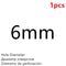 High Quality Hole Puncher Leather Hole Punch Round Steel Leather Craft Hollow Hole Punch 1mm-25mm Gaskets Plastic Rubber Tools