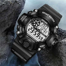Brand Black Digital Watch for Men Women Sports Waterproof Outdoor Chronograph Hand Clock G Infantry Shock Student Wristwatch