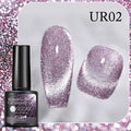 UR SUGAR Sparkling Gel Nail Polish Reflective Glitter Nail Gel Semi Permanent Nail Art Varnish For Manicures Need Base Top Coat