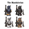 WM6094 Building Blocks WM916-A Paz XP400 PG640 PG641 PG642 X1533 Vizla Bo-Katan Sabine Wren Bricks Figure