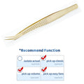 False Eyelash Tweezers For Fake Eyelashes Extensions Individual Curved Strip Lashes Eyebrow Hair Clip Tongs Nail Art Makeup Tool