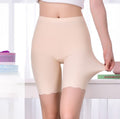 Plus Size Safety Short Pants Summer Women Seamless Ice Silk Boxers For Female Anti Chafing Under Skirt Boyshort Panties 3XL