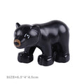 Big Size Building Blocks Cat Dog Pig Rabbit Model Accessories Compatible Bricks Farm Animals Set Assemble Education Toys For Kid