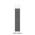 Solid Carpenter Pencil with Refill Built-in Sharpener Mechanical Woodworking Construction Pencil Line Drawing Marker Supplies