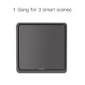 MOES 4 Gang Tuya ZigBee Wireless 12 Scene Switch Push Button Controller Battery Powered Automation Scenario for Tuya Devices