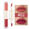 5 In 1 Matte Lipstick Kit Combo Strip Velvet Sexy Red Lip Tint Non-stick Cup Lip Gloss Lip Oil Makeup Lips Cosmetic Set
