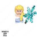 Disney Mini Action Toy Figures Building Blocks Cartoon dolls Toy Story Mickey Mouse Winnie The Pooh Frozen Stitch Donald Duck