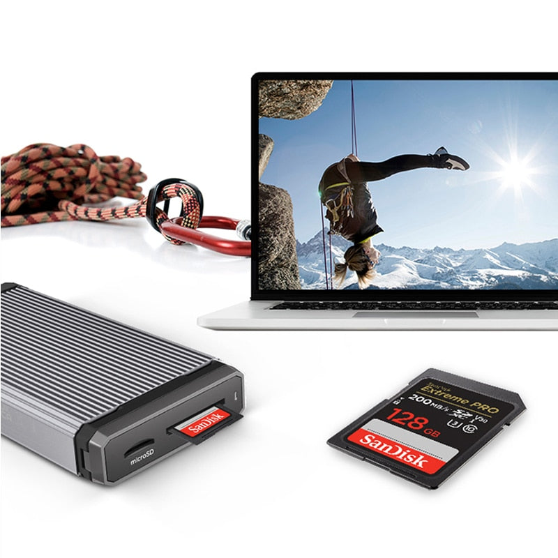 SanDisk Extreme PRO SD Card 32G 64G 128G 256G SDHC SDXC UHS-I C10 95MB/s-200MB/s U3 Memory Card Support V30 4K for Camera/DV/SLR