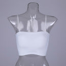 Top women Summer Women Sling Tube Top Sexy Bra Women underwear Push Up Bra Seamless Ice Silk Breast Wrap Lingerie Crop top