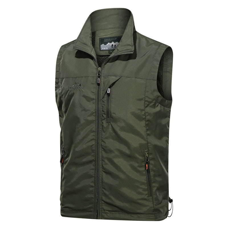 Men Outdoor Windproof Jacket Windbreaker Coat Hiking Rain Camping Fishing Tactical Male Clothing Breathable Jackets Plus Size