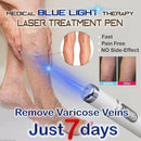 Acne Wrinkle Removal Laser Pen Skin Spots Removal Anti Varicose Spider Vein Eraser Treatment Portable Medical Blue Light Therapy