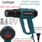 2000W LCD/NO LCD Heat Gun Variable Temperature Advanced Electric Hot Air Gun Power Tool Hair dryer for soldering Thermoregulator