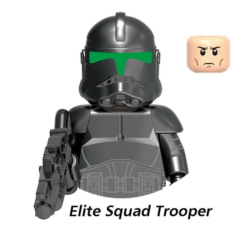 DISNEY ARC Clone Troopers Building Blocks LUKE Skywalker Mandalorians Boba Fett Palpatine Yoda R2D2 Bricks Action Figures Toys